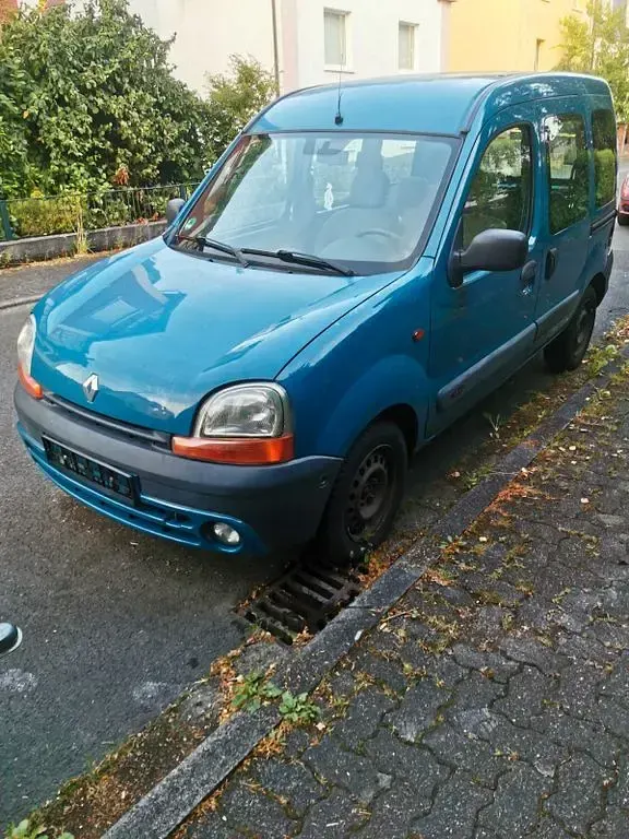 Gebraucht Renault Kangoo Authentique 58 PS (42 kW) 2002 Blau Van / Kleinbus