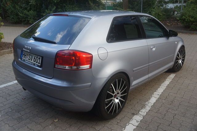 Gebraucht Audi A3 139 PS (102 kW) 2005 Silber metallic Kleinwagen