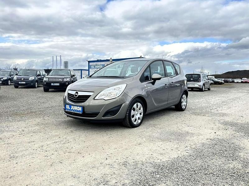 Muskatgrau/muskat braun(m2) Gebraucht 2012 Opel Meriva Edition Van / Kleinbus | 4.999 € (Fairer Preis) - Bild 1/4