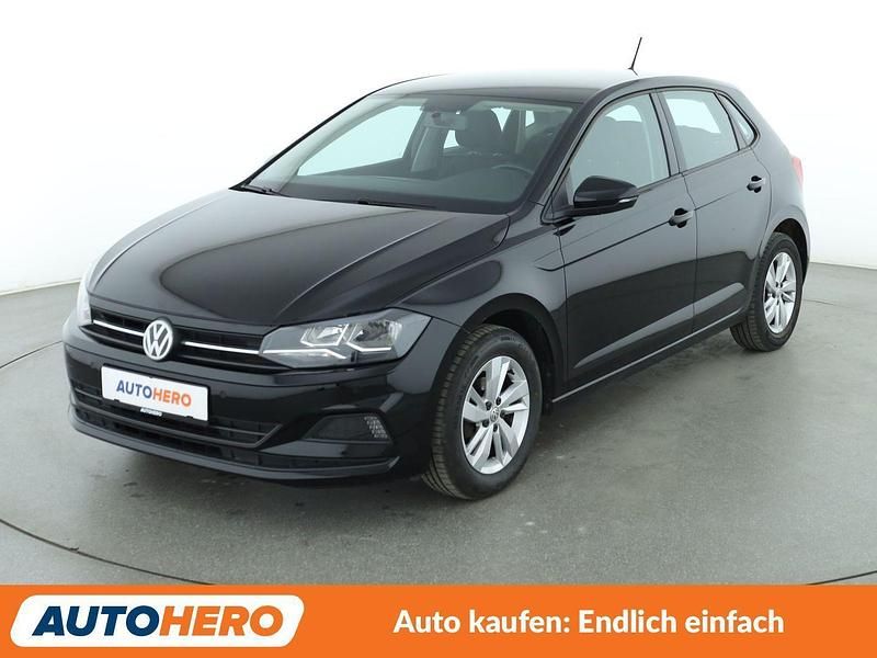 Gebraucht VW Polo Comfortline 65 PS (47 kW) 2019 Schwarz Kleinwagen