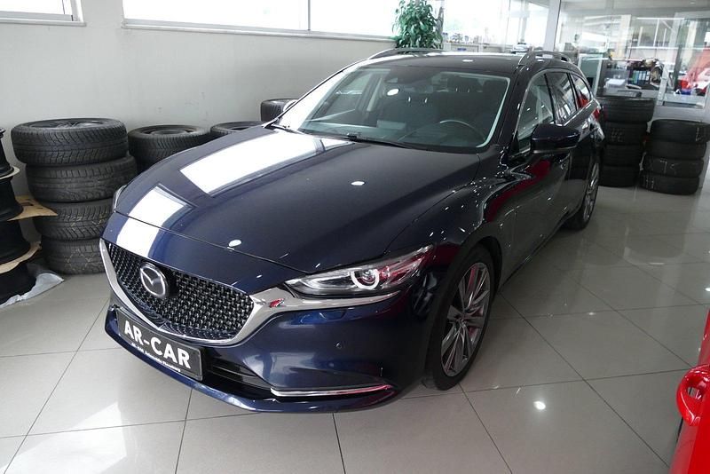 Blau Gebraucht 2019 Mazda 6 Sports-Line Kombi | 16.990 € (Fairer Preis) - Bild 1/4