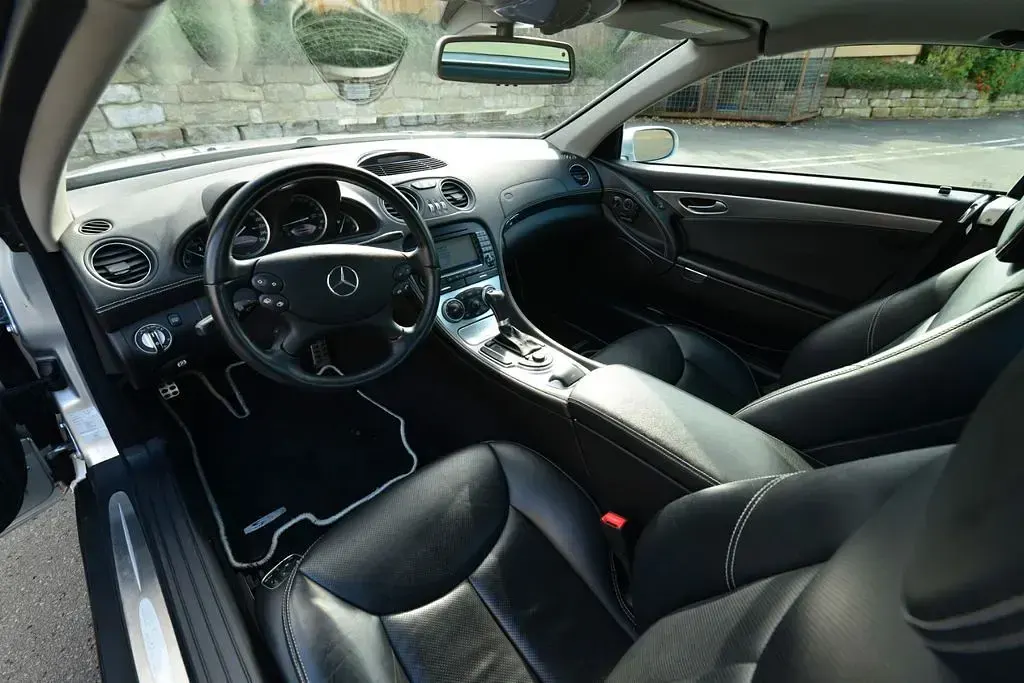 Gebraucht Mercedes SL350 Edition 245 PS (180 kW) 2004 Silber Cabrio