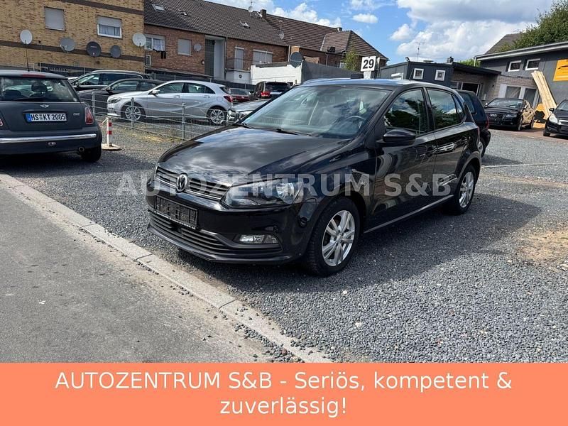 Schwarz Gebraucht 2016 VW Polo Trendline Kleinwagen | 7.999 € (Fairer Preis) - Bild 1/4
