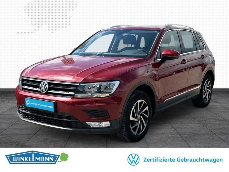 Rot Gebraucht 2017 VW Tiguan Sound SUV | 21.950 € (Fairer Preis) - Bild 1/3