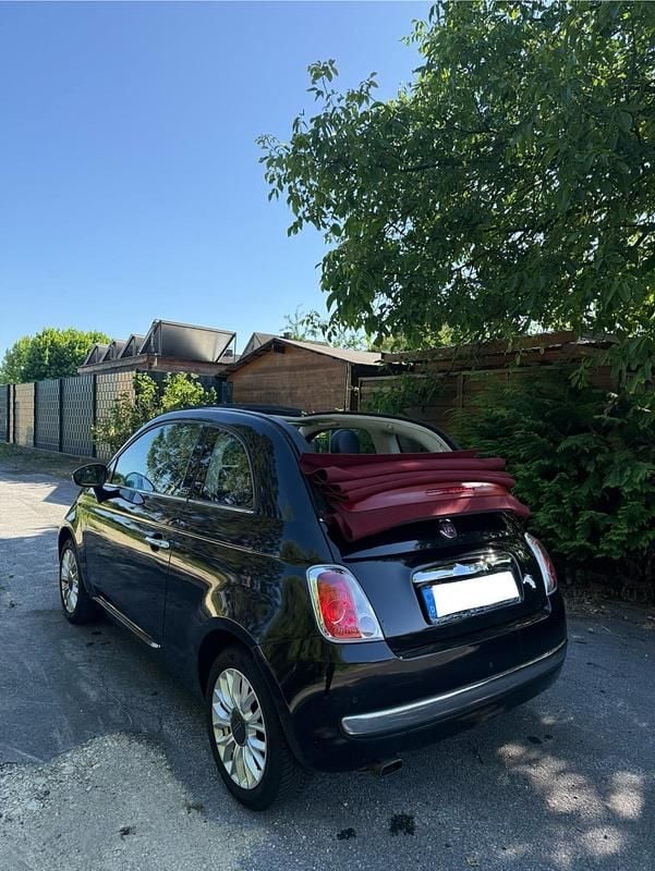 Schwarz Gebraucht 2015 Fiat 500C Cabrio | 6.300 € (Superpreis) - Bild 1/4