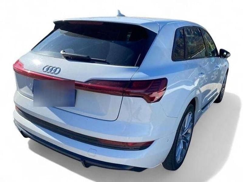 Gebraucht Audi e-tron S-Line 300 kW (408 PS) 2020 Gletscherweiß metallic SUV