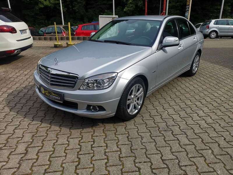 Iridiumsilber metalliclack Gebraucht 2007 Mercedes C180 Limousine | 9.999 € (Fairer Preis) - Bild 1/4