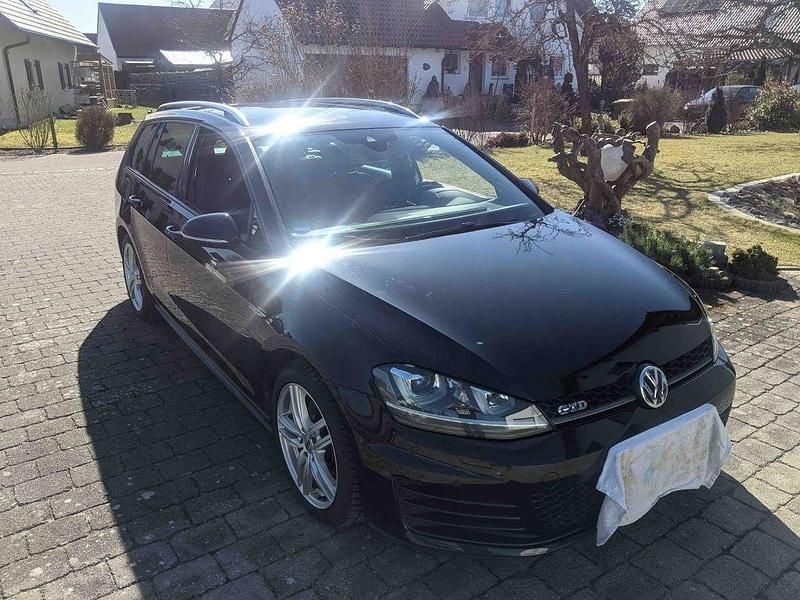 Gebraucht VW Golf VII GTD 184 PS (135 kW) 2016 Schwarz Kombi