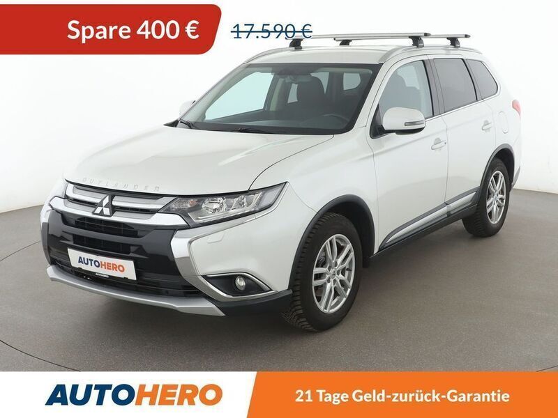 Weiß Gebraucht 2016 Mitsubishi Outlander SUV | 17.190 € (Fairer Preis) - Bild 1/3