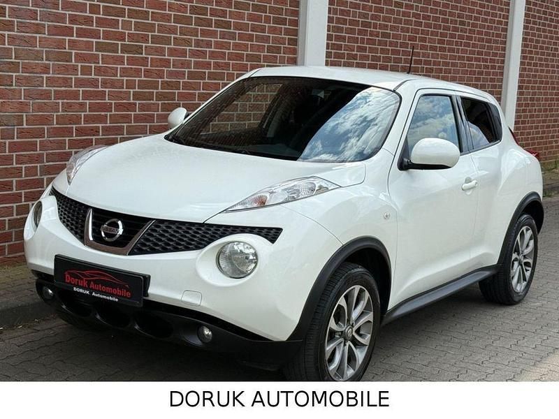Weiß Gebraucht 2013 Nissan Juke Tekna SUV | 8.490 € (Fairer Preis) - Bild 1/4