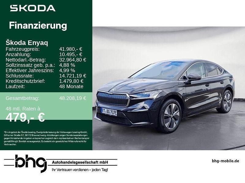 Blackmagic perleffekt Gebraucht 2024 Skoda Enyaq iV SUV | 41.980 € (Fairer Preis) - Bild 1/4