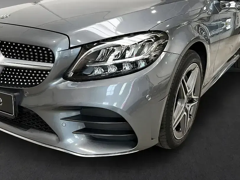 Gebraucht Mercedes C220 AMG 194 PS (142 kW) 2020 Grau Limousine