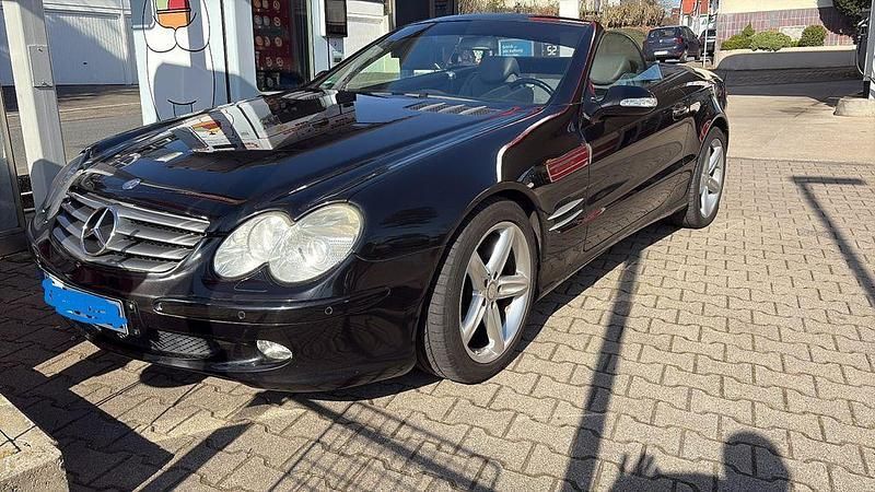 Schwarz Gebraucht 2003 Mercedes SL500 Cabrio | 12.990 € - Bild 1/4