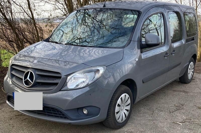 Grau Gebraucht 2014 Mercedes Citan 111 Kombi | 9.700 € (Teuer) - Bild 1/4