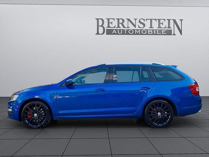 Gebraucht Skoda Octavia RS 184 PS (135 kW) 2015 Blau Kleinwagen