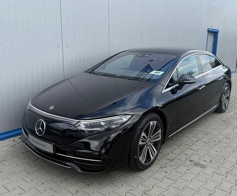 Schwarz Gebraucht 2023 Mercedes EQS450+ Limousine | 56.999 € (Superpreis) - Bild 1/4