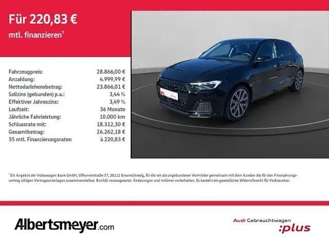 Gebraucht Audi A1 Sportback Advanced 85 PS (62 kW) 2025 Schwarz Kleinwagen