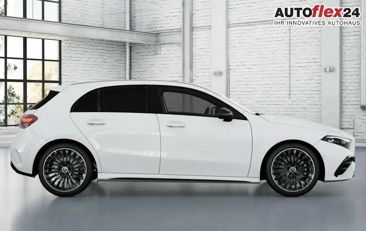 Neu Mercedes A200 AMG line 163 PS (119 kW) 2026 Polarweiß Limousine