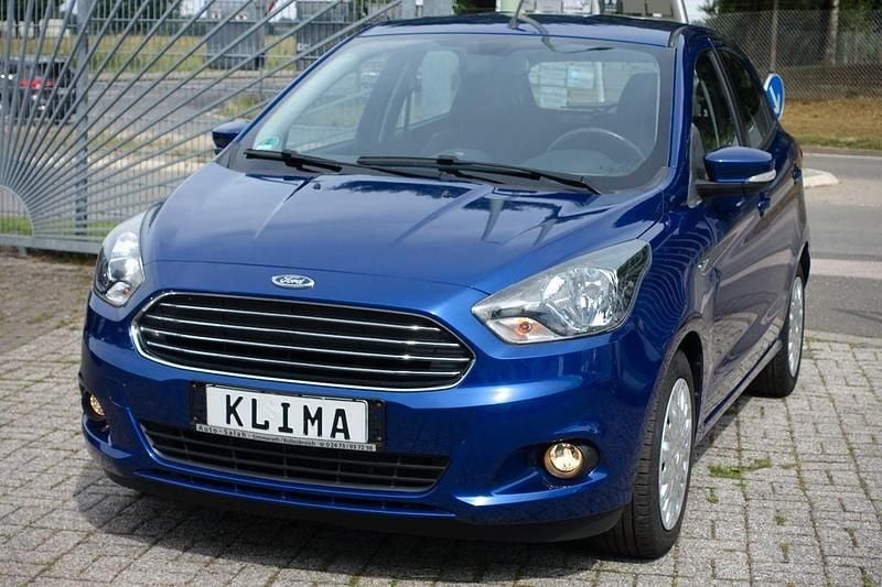 Gebraucht Ford Ka Plus Cool & Sound Edition 86 PS (63 kW) 2017 Blau Kleinwagen