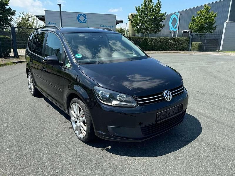 Deep black perleffekt Gebraucht 2012 VW Touran Van / Kleinbus | 7.199 € (Fairer Preis) - Bild 1/4