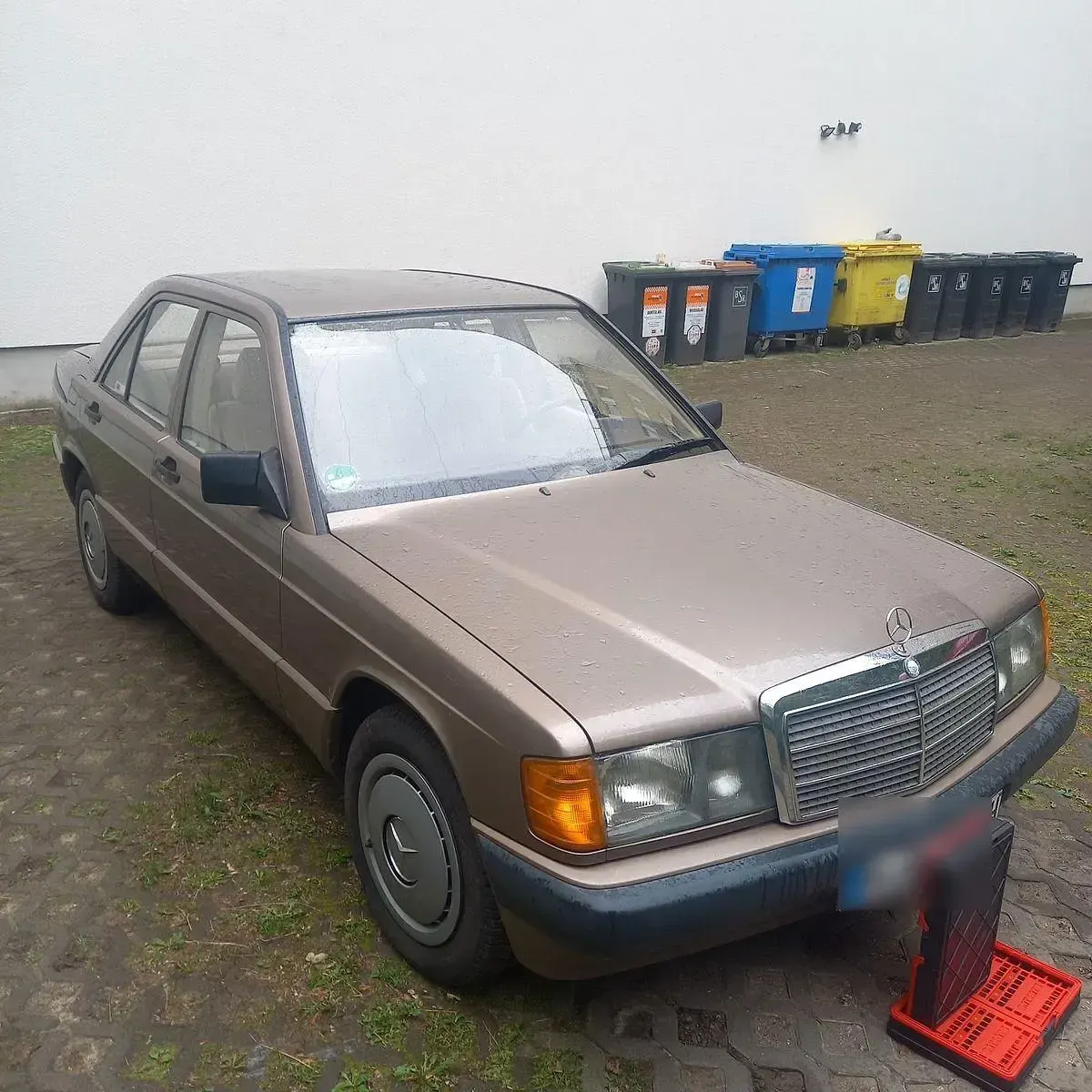 Gebraucht Mercedes 190 109 PS (80 kW) 1991 Braun Limousine