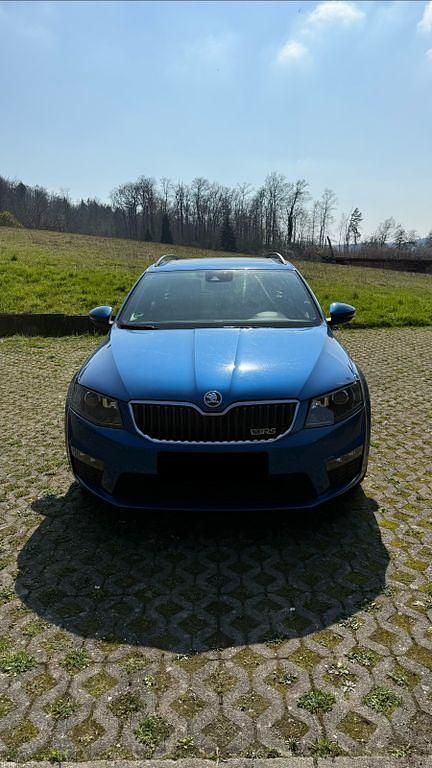 Gebraucht Skoda Octavia RS 220 PS (161 kW) 2016 Blau Kleinwagen