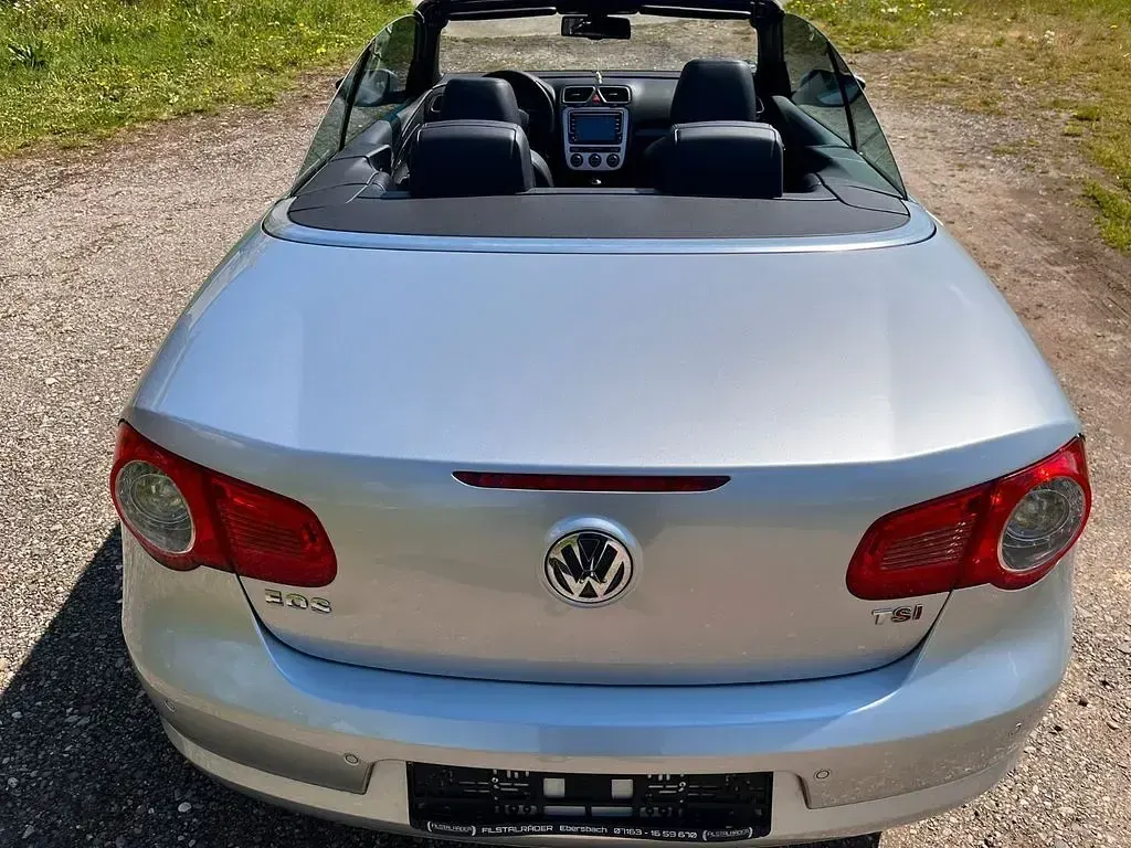 Gebraucht VW Eos 160 PS (117 kW) 2009 Silber Cabrio