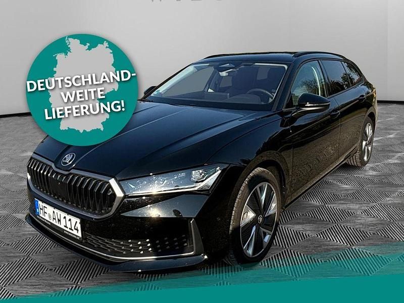 Gebraucht Skoda Superb Selection 150 PS (110 kW) 2024 Ebony schwarz metallic Kombi