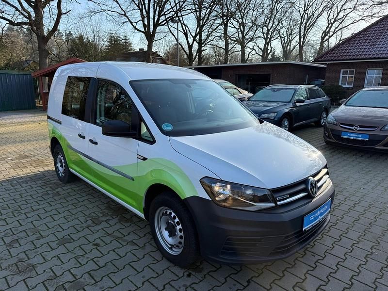 Gebraucht VW Caddy 110 PS (80 kW) 2018 Weiß Van / Kleinbus