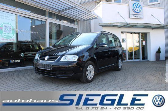Schwarz Gebraucht 2006 VW Touran Van / Kleinbus | 2.740 € (Guter Preis) - Bild 1/4
