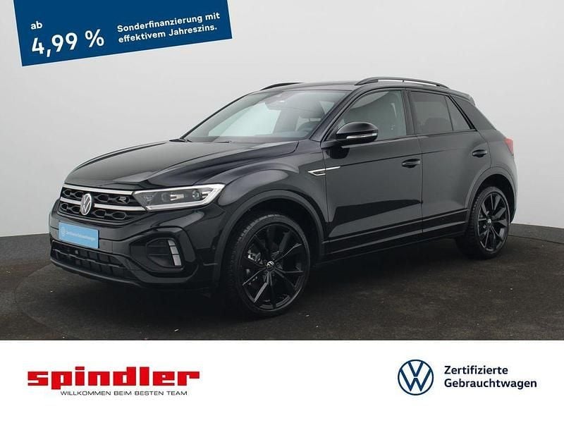 Grenadillschwarz metallic Gebraucht 2025 VW T-Roc IQ Drive SUV | 38.220 € (Guter Preis) - Bild 1/3