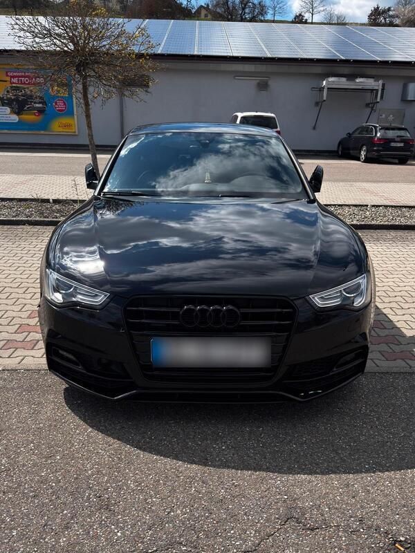 Schwarz Gebraucht 2014 Audi A5 S-Line Coupé | 14.900 € (Superpreis) - Bild 1/4