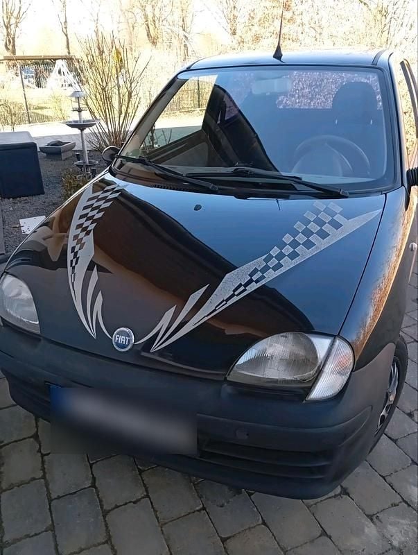 Gebraucht Fiat Seicento 54 PS (39 kW) 2005 Schwarz Kleinwagen