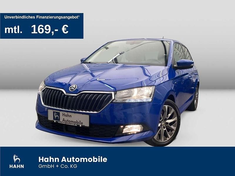 Energy blau Gebraucht 2021 Skoda Fabia Clever Limousine | 15.930 € (Fairer Preis) - Bild 1/3