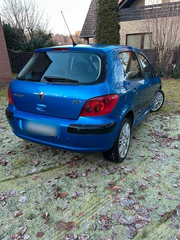 Gebraucht Peugeot 307 109 PS (80 kW) 2003 Blau Kleinwagen