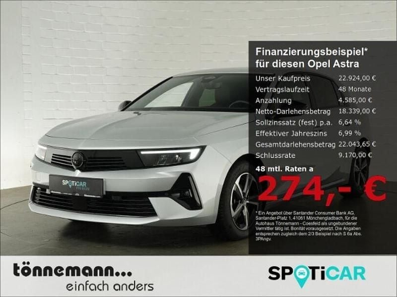 Silber Gebraucht 2024 Opel Astra Limousine | 22.924 € (Superpreis) - Bild 1/3
