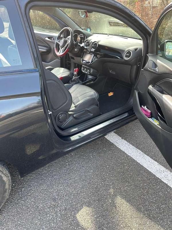 Gebraucht Opel Adam Glam 101 PS (74 kW) 2013 Schwarz Kleinwagen