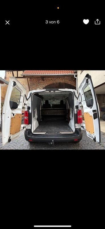 Gebraucht Toyota Proace 116 PS (85 kW) 2017 Weiß Van / Kleinbus