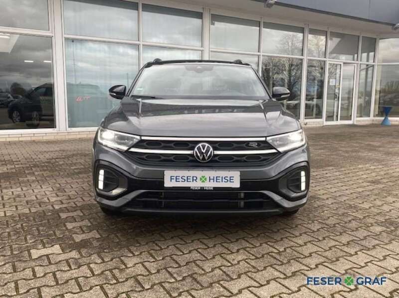 Gebraucht VW T-Roc R-line 150 PS (110 kW) 2024 Indiumgrau metallic schwarz SUV
