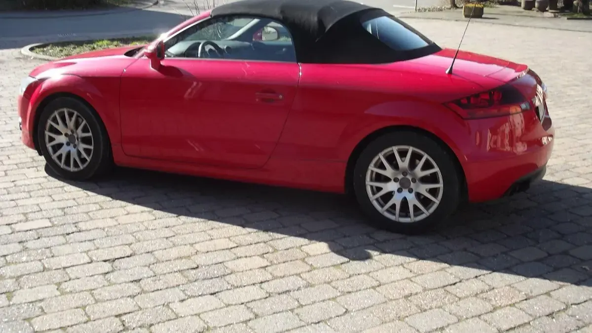 Usado Audi TT 200 HP (147 kW) 2007 Vermelho Coupé