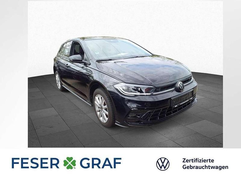 Deep black perleffekt Gebraucht 2024 VW Polo R-line Limousine | 22.390 € (Guter Preis) - Bild 1/4