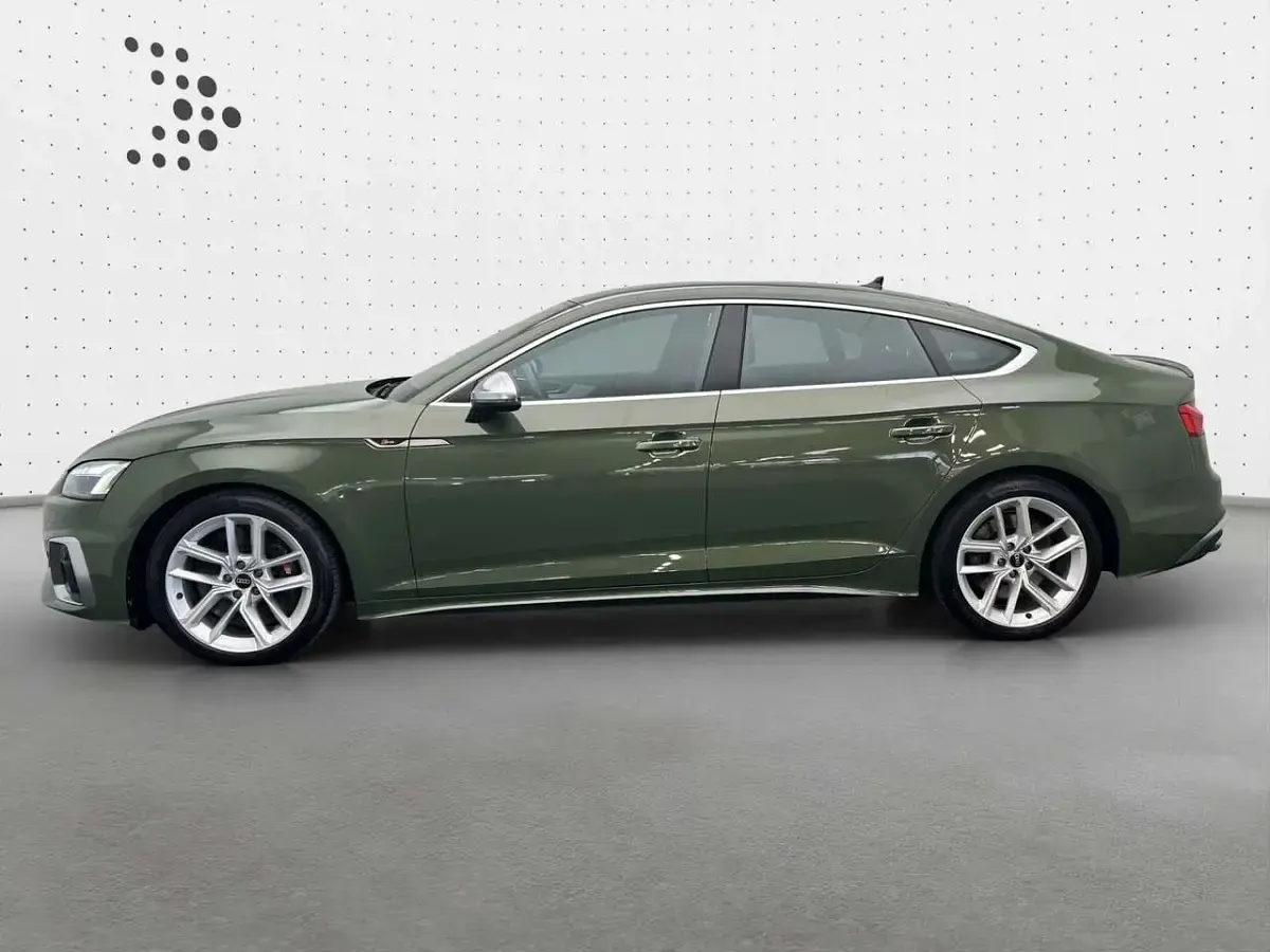 Usata Audi S5 341 CV (250 kW) 2023 Verde Coupé