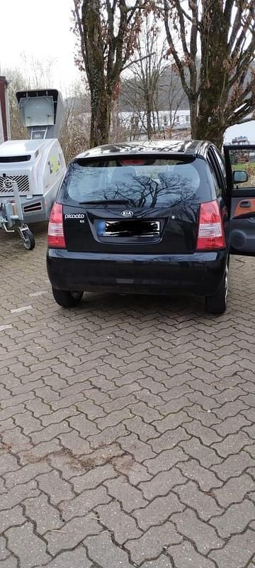 Gebraucht Kia Picanto 69 PS (50 kW) 2007 Schwarz Kleinwagen