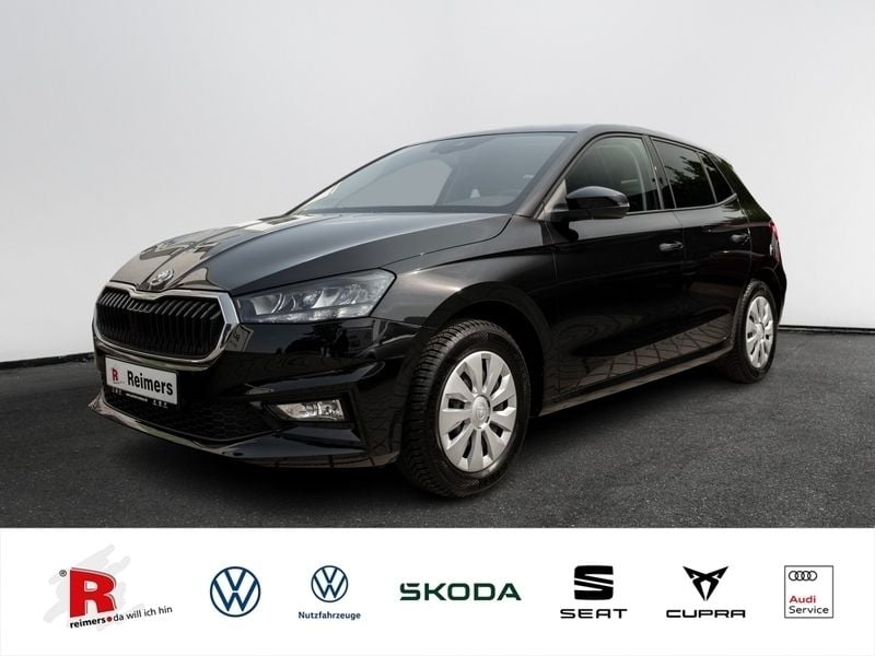 Schwarz Gebraucht 2024 Skoda Fabia Selection Limousine | 16.990 € (Fairer Preis) - Bild 1/4