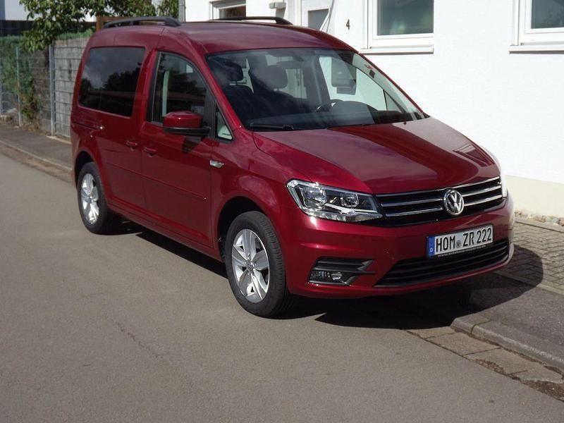 Rot Gebraucht 2020 VW Caddy Comfortline Van / Kleinbus | 19.300 € (Superpreis) - Bild 1/4