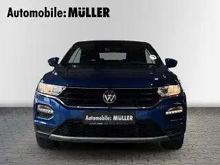 Gebraucht VW T-Roc Cabriolet 110 PS (80 kW) 2021 Blau Cabrio