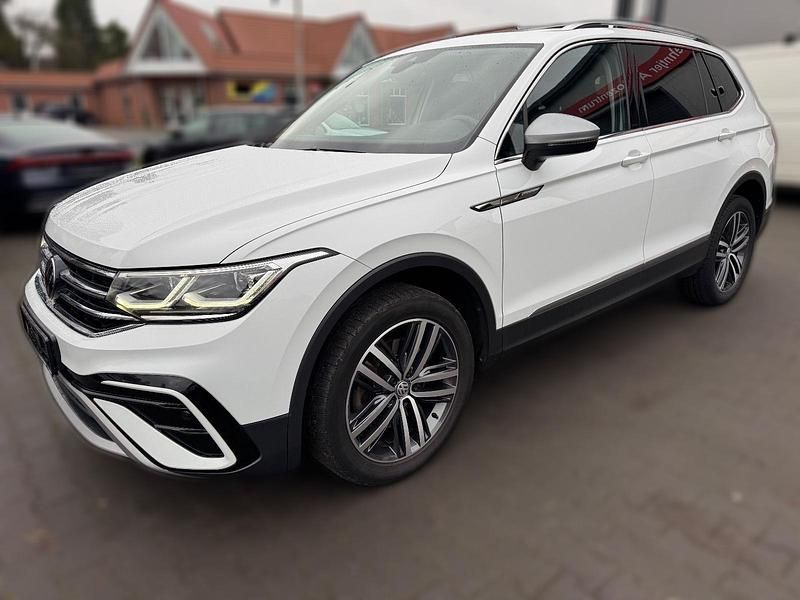 Weiß metallic Gebraucht 2022 VW Tiguan Allspace SUV | 29.850 € (Guter Preis) - Bild 1/4