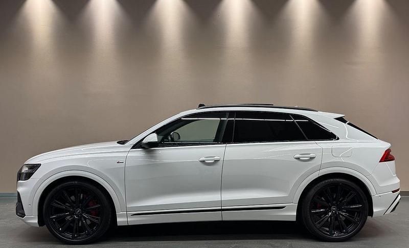 Gebraucht Audi Q8 S-Line 340 PS (250 kW) 2022 Weiß SUV