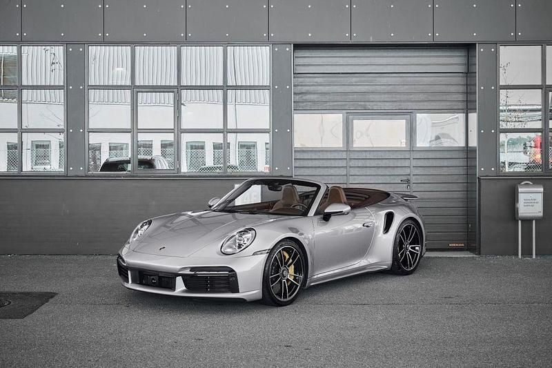 Silber Gebraucht 2020 Porsche 911 Turbo S Cabriolet Cabrio | 226.100 € - Bild 1/4