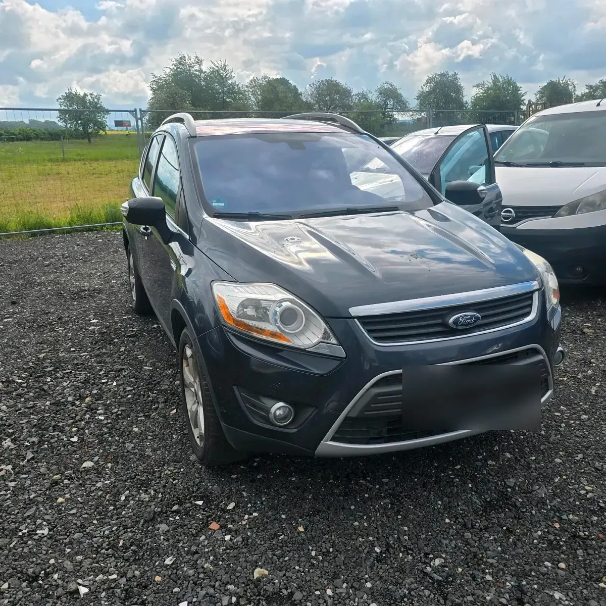 Usado Ford Kuga 140 HP (102 kW) 2010 Azul SUV